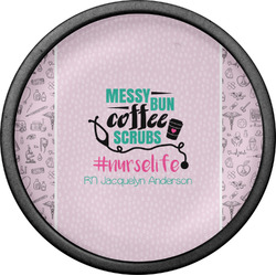 Nursing Quotes Cabinet Knob (Black) (Personalized)