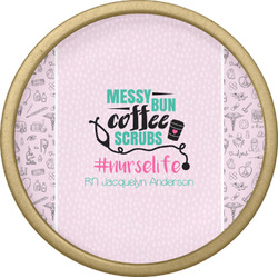 Nursing Quotes Cabinet Knob - Gold (Personalized)