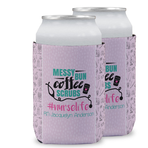 Custom Nursing Quotes Can Cooler (12 oz) w/ Name or Text