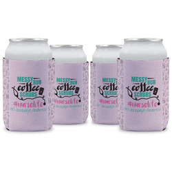 Nursing Quotes Can Cooler (12 oz) - Set of 4 w/ Name or Text