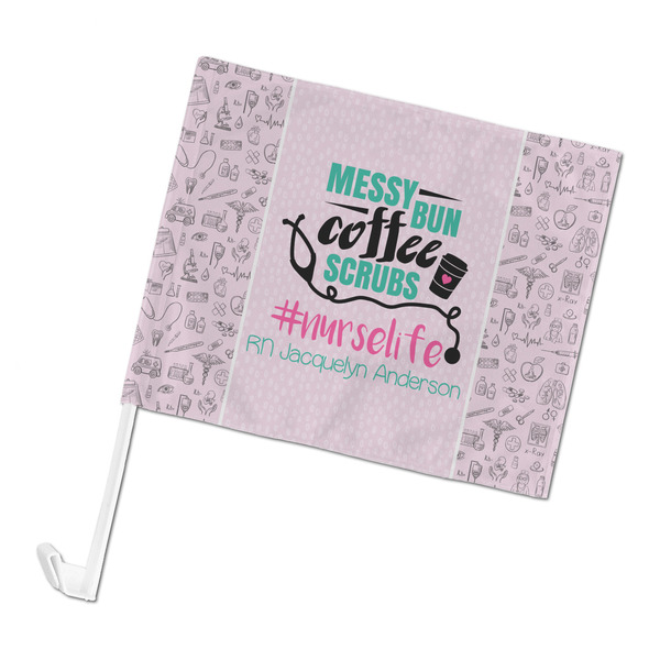 Custom Nursing Quotes Car Flag (Personalized)