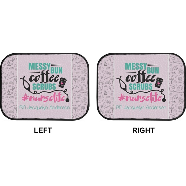 Nursing Quotes Car Floor Mats (Back Seat) (Approval)