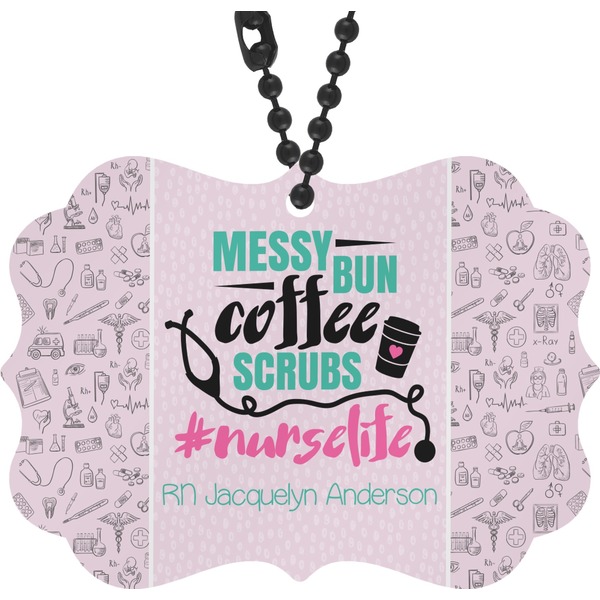 Custom Nursing Quotes Rear View Mirror Charm (Personalized)