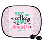 Nursing Quotes Car Side Window Sun Shade (Personalized)