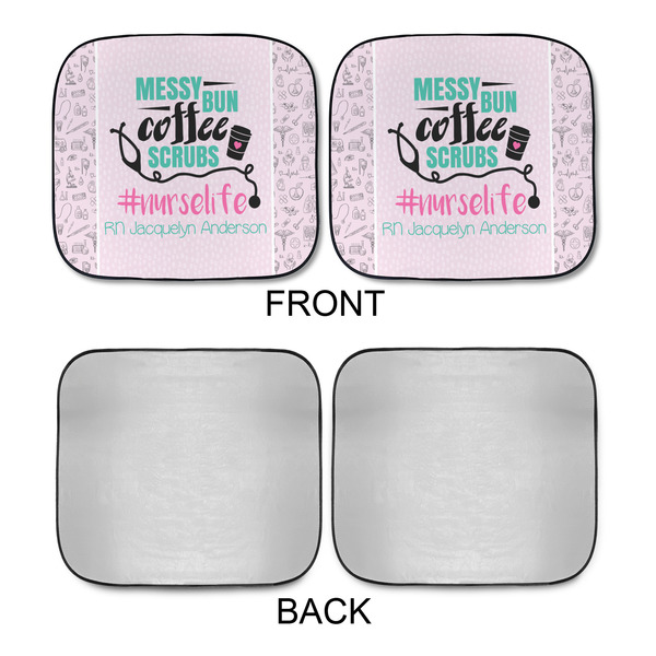 Nursing Quotes Car Sun Shades - APPROVAL