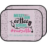 Nursing Quotes Car Floor Mats (Back Seat) (Personalized)