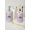 Nursing Quotes Ceramic Bathroom Accessories - LIFESTYLE (toothbrush holder & soap dispenser)