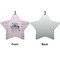 Nursing Quotes Ceramic Flat Ornament - Star Front & Back (APPROVAL)