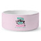 Nursing Quotes Ceramic Dog Bowl - Large (Personalized)