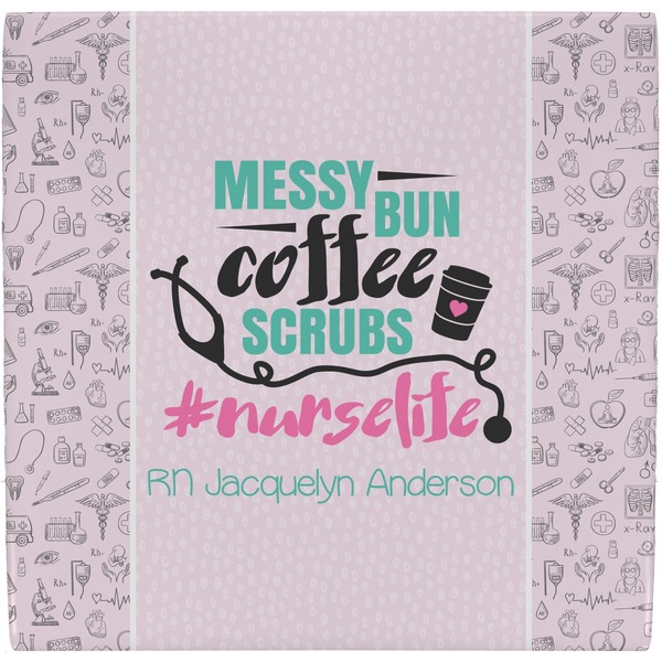 Custom Nursing Quotes Ceramic Tile Hot Pad (Personalized)