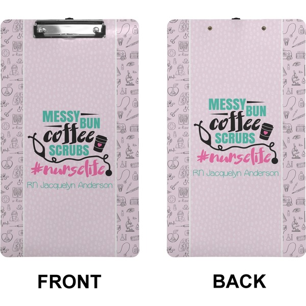 Nursing Quotes Clipboard (Legal) (Front + Back)