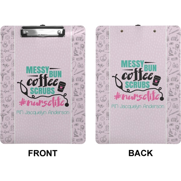 Nursing Quotes Clipboard (Letter) (Front + Back)