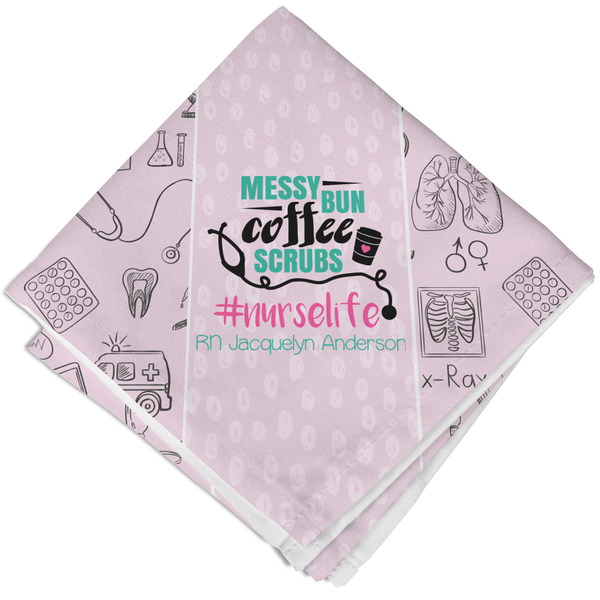 Nursing Quotes Cloth Napkins - Personalized Lunch (Folded Four Corners)