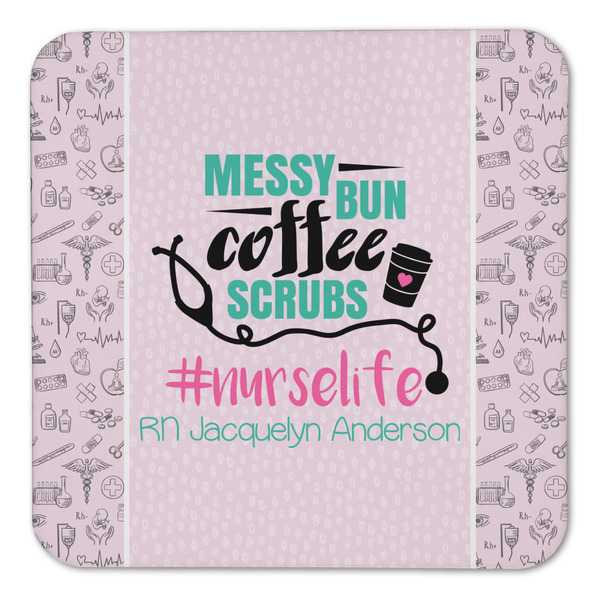 Nursing Quotes Coaster Set - FRONT (one)