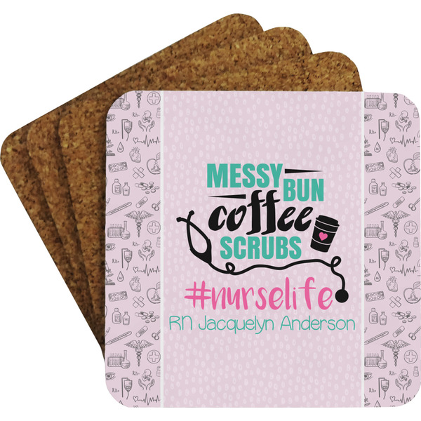 Nursing Quotes Coaster Set (Personalized)
