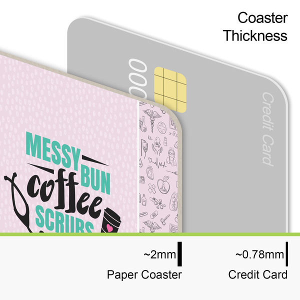 Nursing Quotes Coaster Thickness