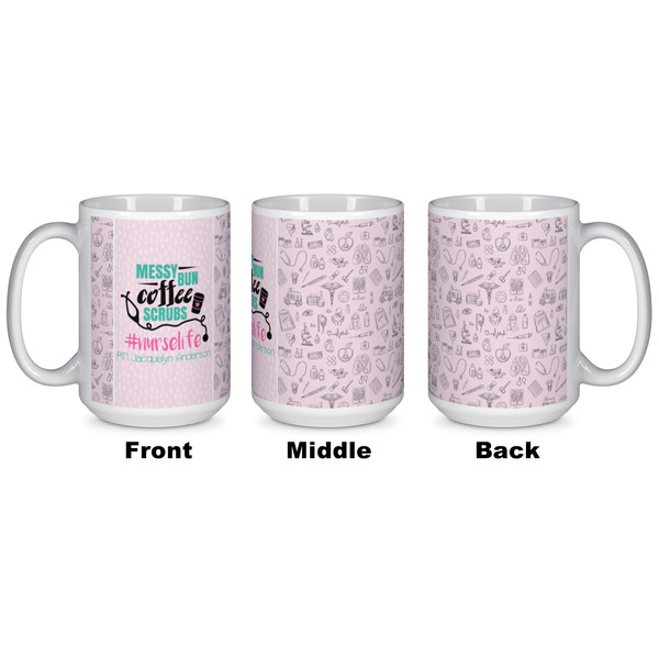 Nursing Quotes Coffee Mug - 15 oz - White APPROVAL