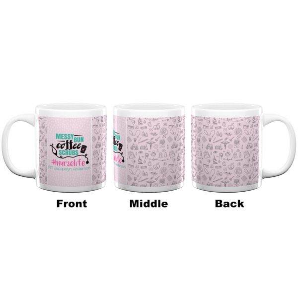 Nursing Quotes Coffee Mug - 20 oz - White APPROVAL