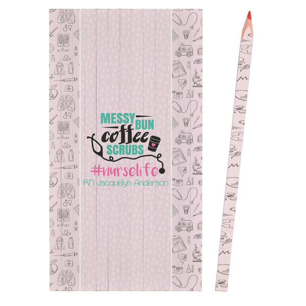 Nursing Quotes Colored Pencils - Front View