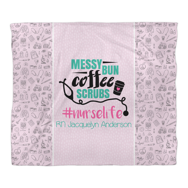 Nursing Quotes Comforter - King - Front