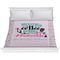 Nursing Quotes Comforter - King (Personalized)
