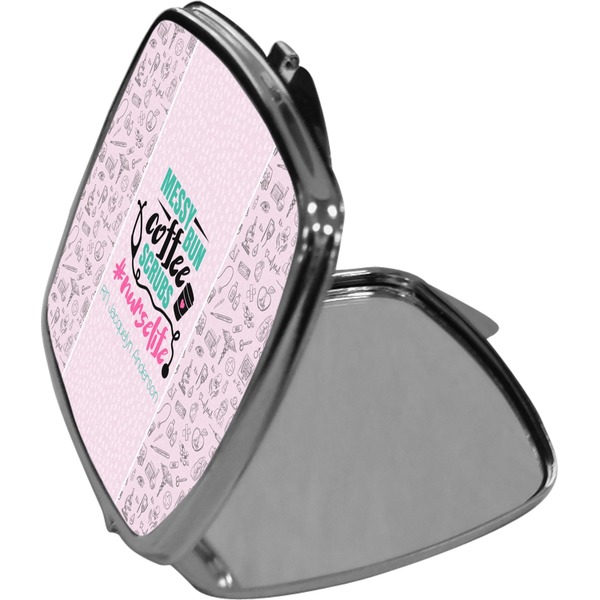 Nursing Quotes Compact Mirror (Side View)