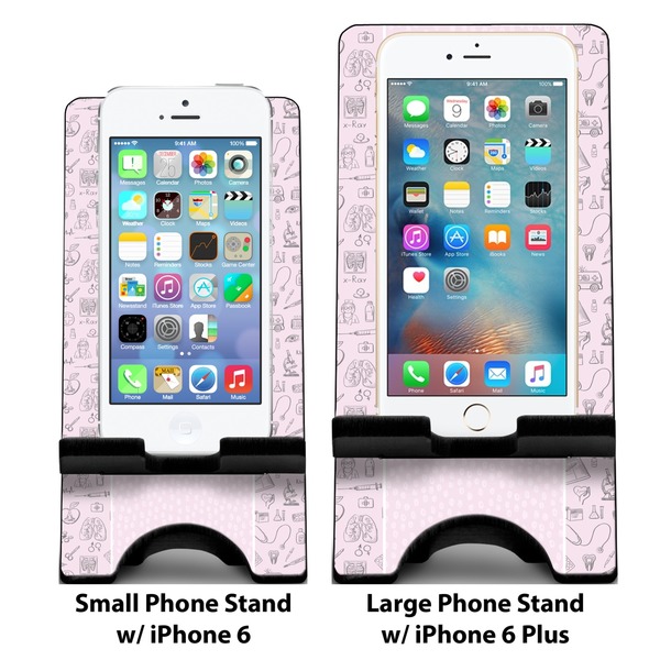 Nursing Quotes Compare Phone Stand Sizes - with iPhones