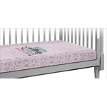 Nursing Quotes Crib Fitted Sheet (Personalized)