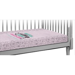 Nursing Quotes Crib Fitted Sheet (Personalized)