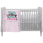 Nursing Quotes Crib Comforter / Quilt (Personalized)