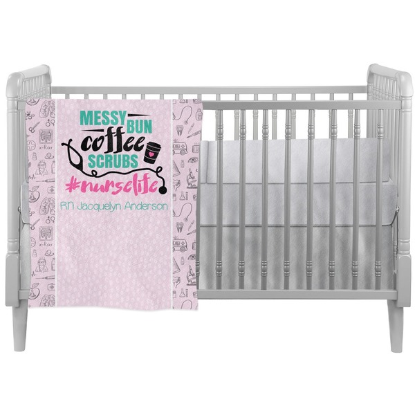Custom Nursing Quotes Crib Comforter / Quilt (Personalized)