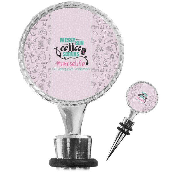 Custom Nursing Quotes Wine Bottle Stopper (Personalized)