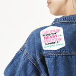Nursing Quotes Twill Iron On Patch - Custom Shape (Personalized)