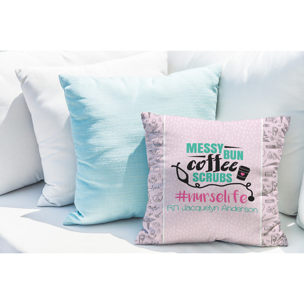 Nursing Quotes Decorative Pillow Case - LIFESTYLE 2