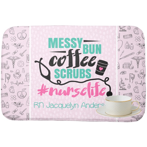 Nursing Quotes Dish Drying Mat