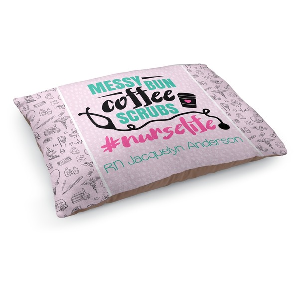 Custom Nursing Quotes Dog Bed - Medium w/ Name or Text