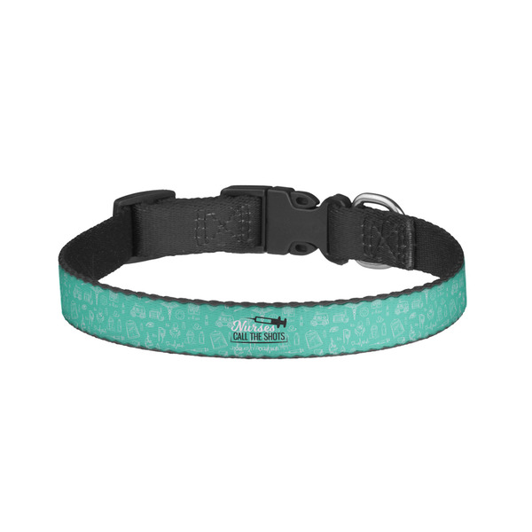 Custom Nursing Quotes Dog Collar - Large (Personalized)