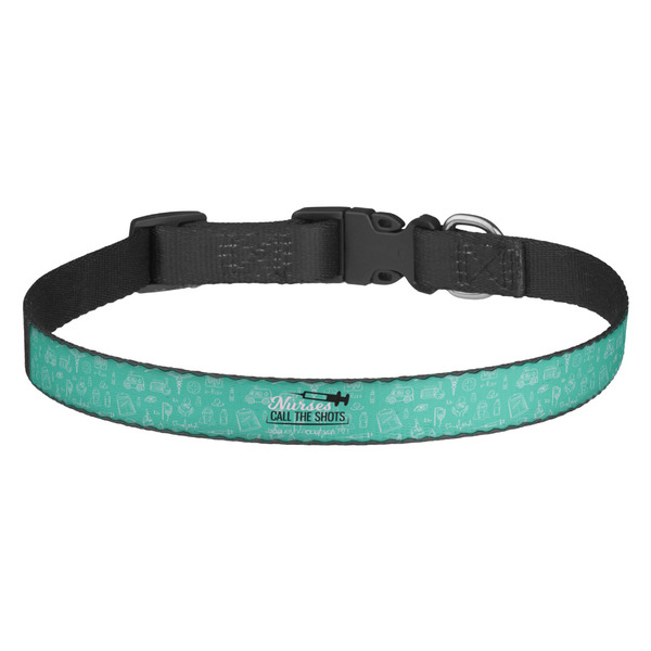 Custom Nursing Quotes Dog Collar (Personalized)