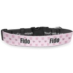 Nursing Quotes Deluxe Dog Collar - Double Extra Large (20.5" to 35") (Personalized)
