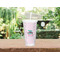 Nursing Quotes Double Wall Tumbler with Straw Lifestyle