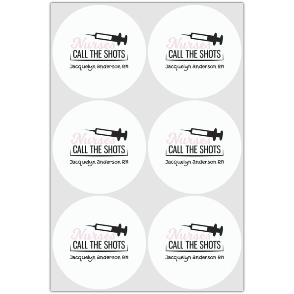 Nursing Quotes Drink Topper - Large - Set of 6