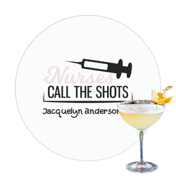 Nursing Quotes Printed Drink Topper - 3.25" (Personalized)