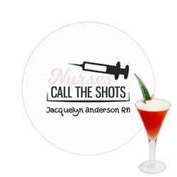 Nursing Quotes Printed Drink Topper -  2.5" (Personalized)