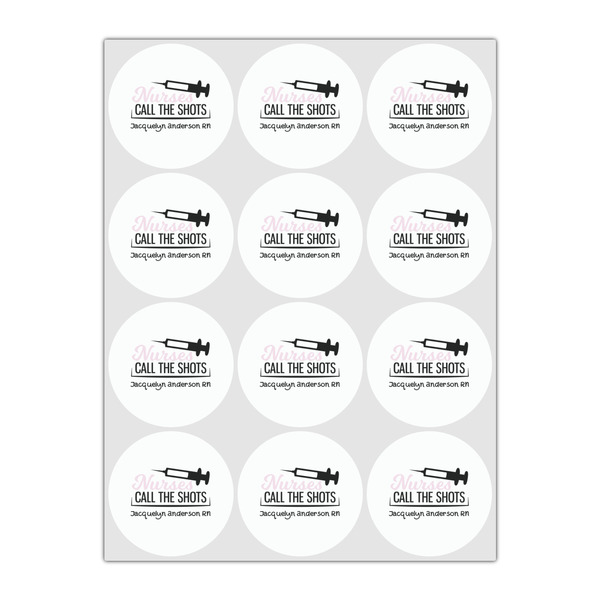 Nursing Quotes Drink Topper - Small - Set of 12