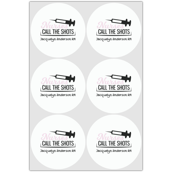 Nursing Quotes Drink Topper - XLarge - Set of 6