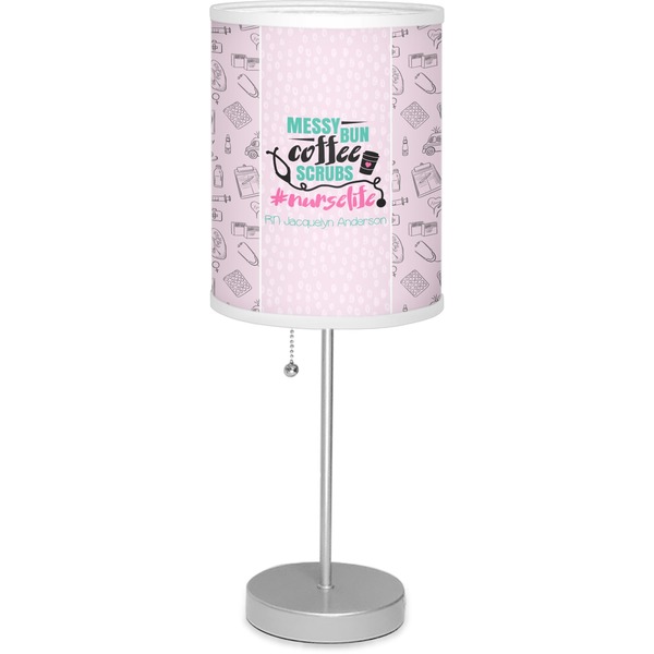 Custom Nursing Quotes 7" Drum Lamp with Shade (Personalized)