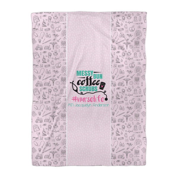 Nursing Quotes Duvet Cover - Twin XL - Front