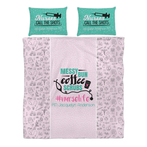 Nursing Quotes Duvet cover Set - Queen - Alt Approval