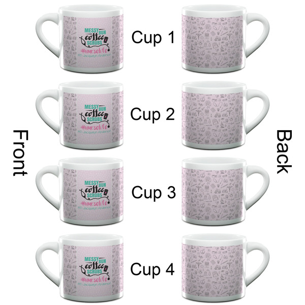 Nursing Quotes Espresso Cup - 6oz (Double Shot Set of 4) APPROVAL
