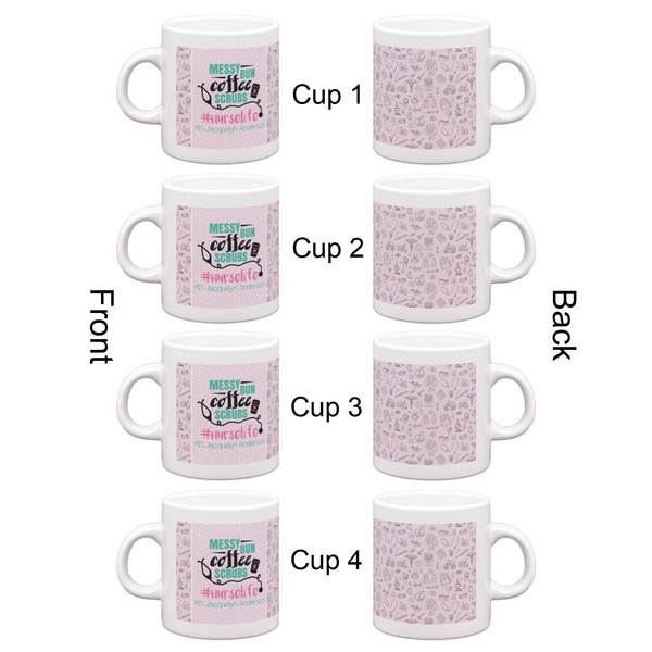 Nursing Quotes Espresso Cup Set of 4 - Apvl